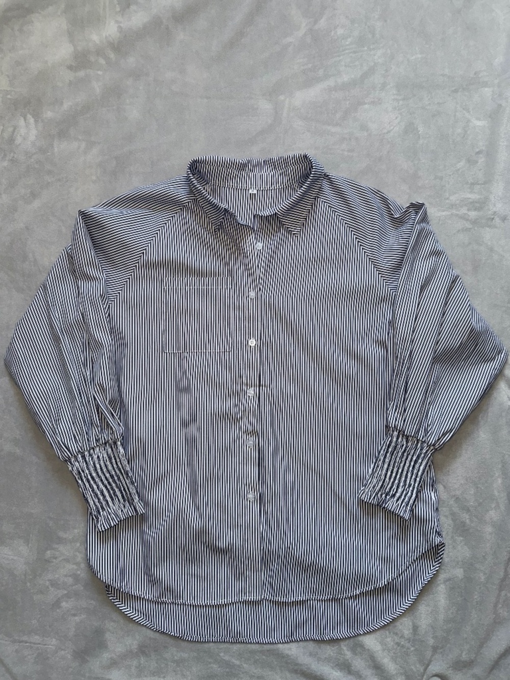 Bellcoco (From Amazon) Button Down Striped Shirt with Pockets
